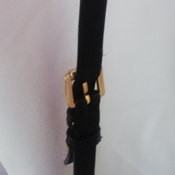 Michael Kors | Black Shoulder Bag with Gold Details - Picture 7 of 10